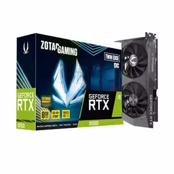 کارت گرافیک زوتک مدل GeForce RTX 3050 Twin Edge OC 8GB