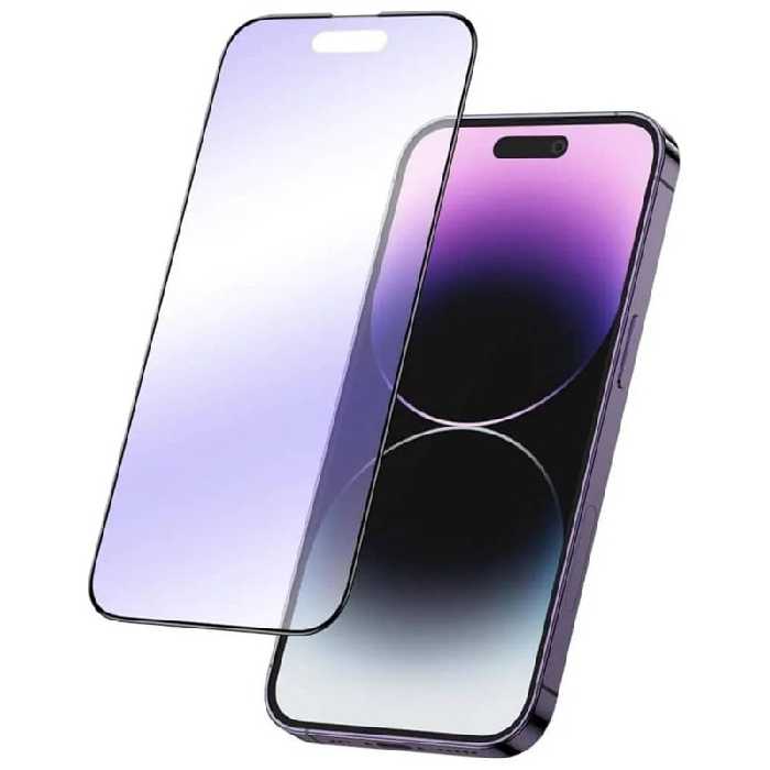 محافظ صفحه نمایش گرین لاین مدل Purple Anti-blue Matte مناسب برای گوشی موبایل اپل iphone 16/15/14 pro | کالا برتری