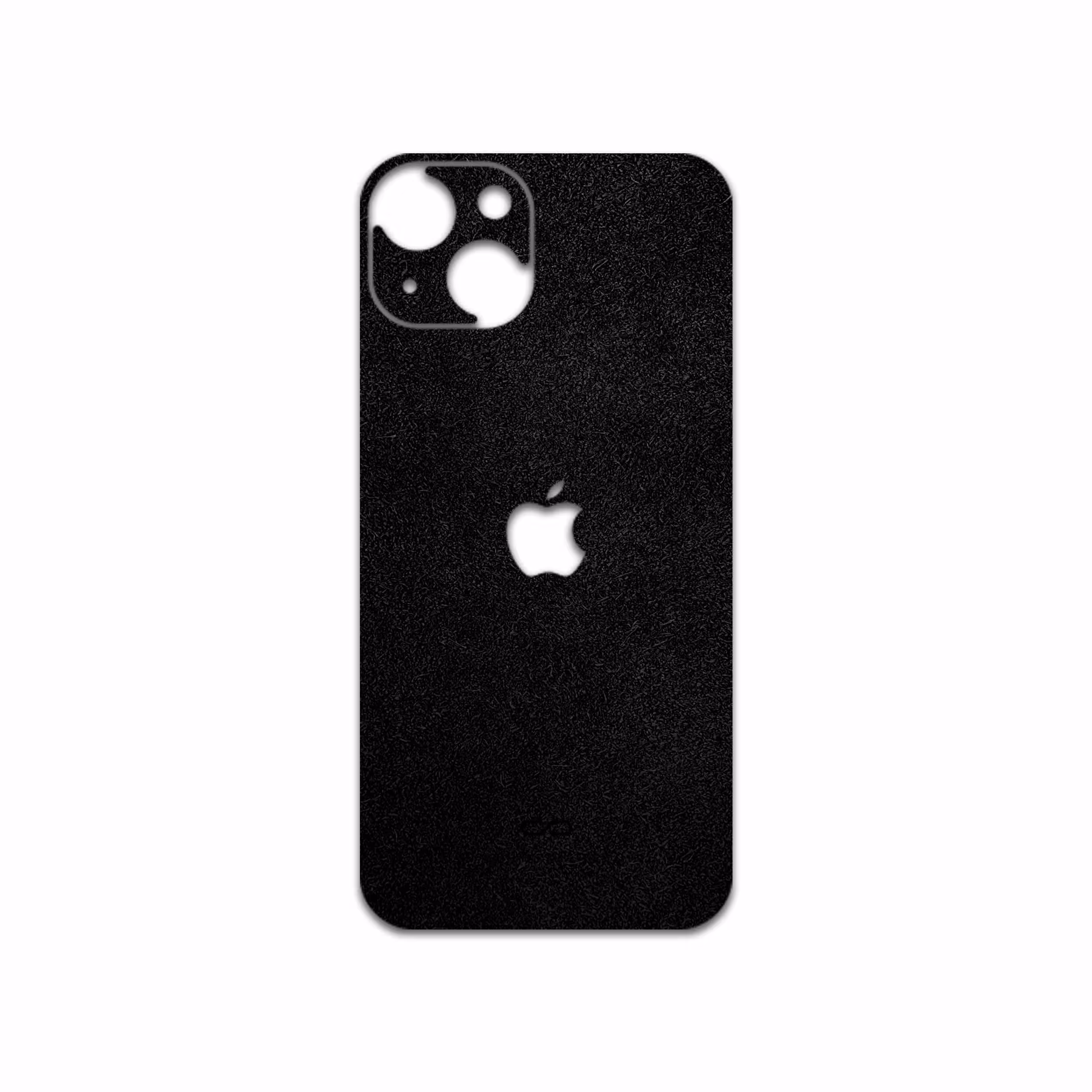 برچسب پوششی ماهوت مدل Black-Chamois-Leather مناسب برای گوشی موبایل اپل iPhone 13