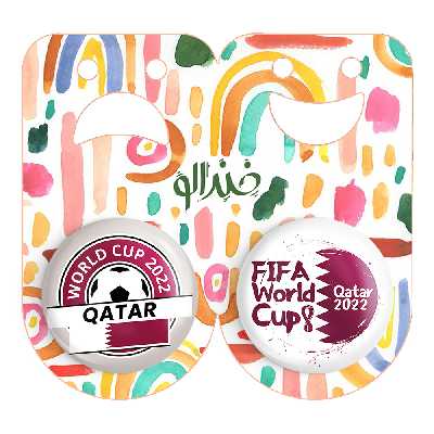 پیکسل خندالو مدل جام جهانی کد 2073620738 مجموعه 2 عددی