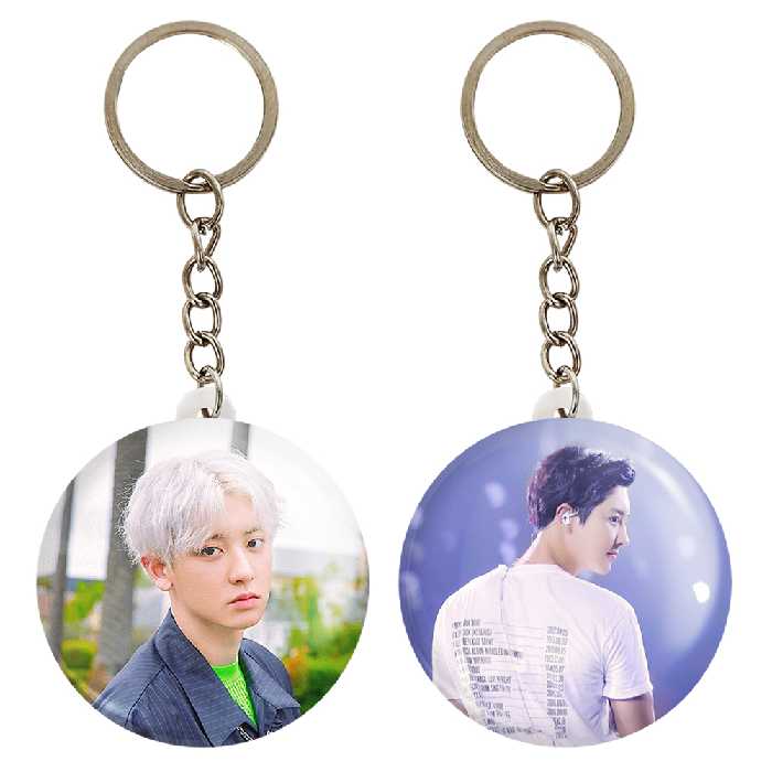 جاکلیدی خندالو مدل پارک چانیول گروه اکسو EXO کد 1332413315 مجموعه 2 عددی