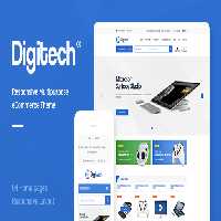 دانلود قالب اپن کارت Digitech