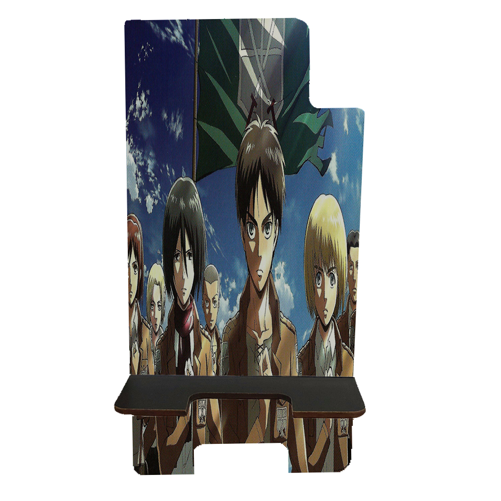 پایه نگهدارنده گوشی موبایل طرح Attack on Titan کد ht2