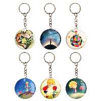 جاکلیدی خندالو طرح شازده کوچولو کد 70B مجموعه 6 عددی