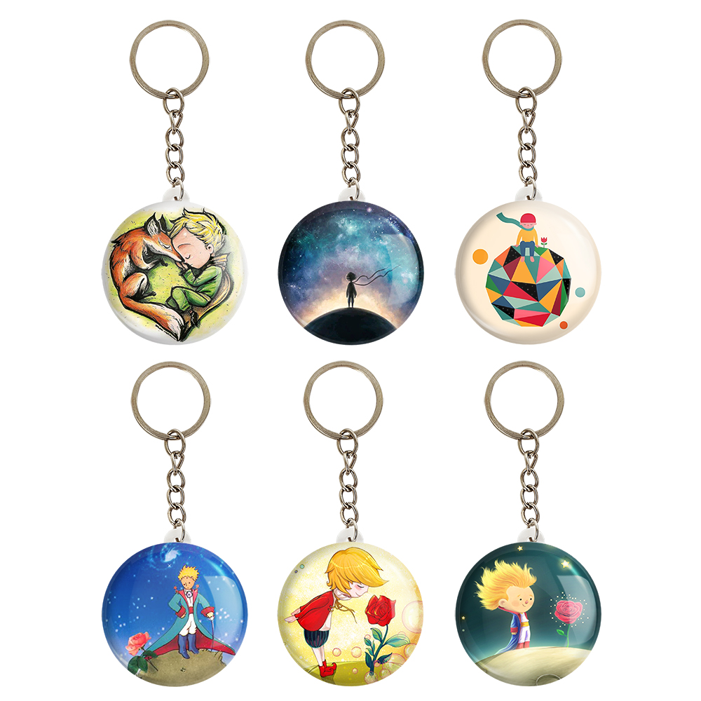 جاکلیدی خندالو طرح شازده کوچولو کد 70B مجموعه 6 عددی