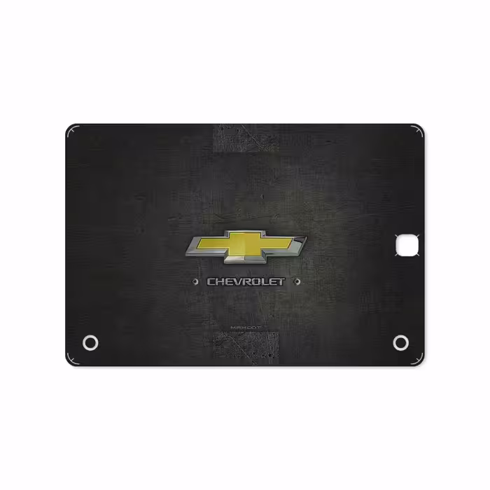 برچسب پوششی ماهوت مدل CHEVROLET-Logo مناسب برای تبلت سامسونگ Galaxy Tab A 9.7 2015 T550