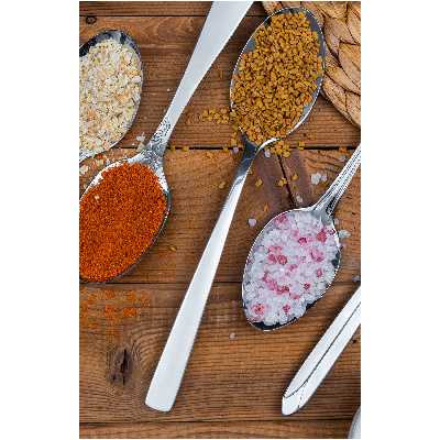 قاشق مربا خوری ناب استیل مدل فلورانس بسته 6 عددی