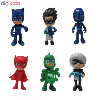 فیگور مدل PJ Masks بسته 6 عددی