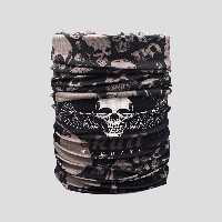 دستمال سر و گردن مدل Skull Machine 