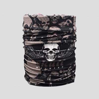 دستمال سر و گردن مدل Skull Machine 