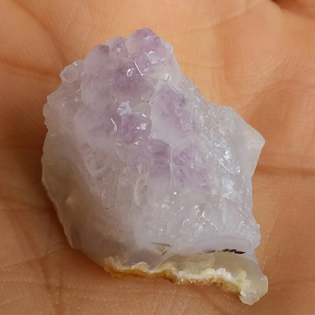 سنگ راف آمتیس حبه شده بسیار زیبا دیدنی کاملا طبیعی شاهکار خلقت خااااص و بی نظیر