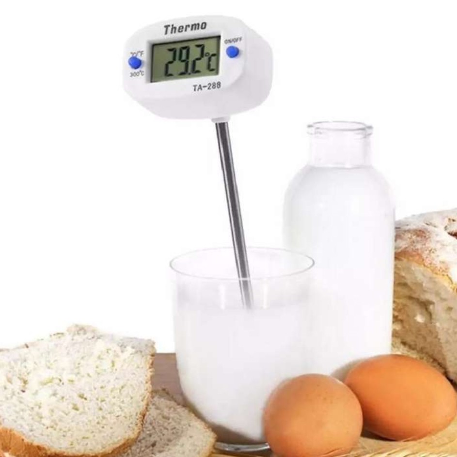 دماسنج میله ای غذا آزمایشگاهی محیطی دیجیتال پراب 15 سانت TA288 pl