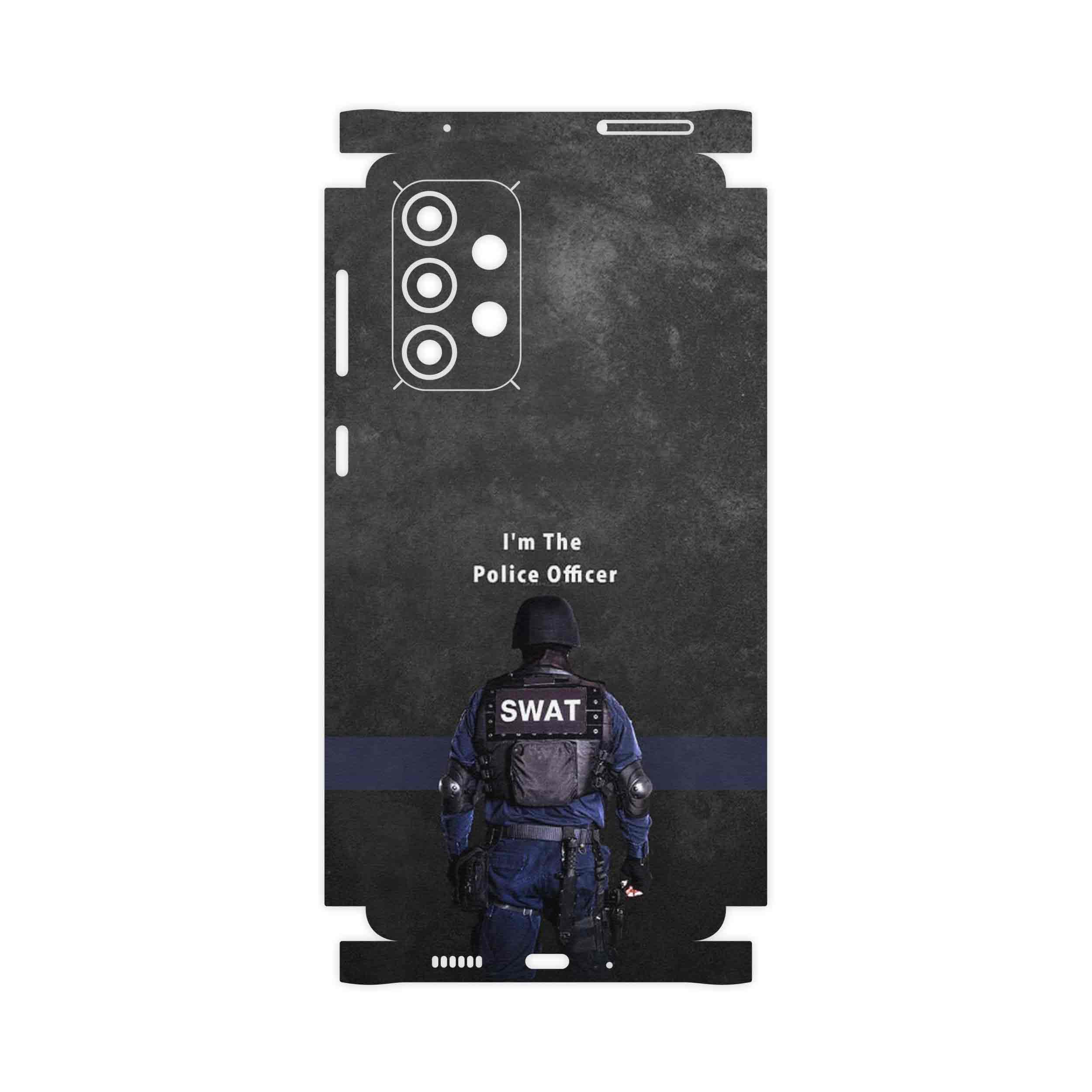 برچسب پوششی ماهوت مدل Police Officer-FullSkin مناسب برای گوشی موبایل سامسونگ Galaxy A33 5G