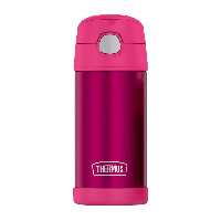 بطری فلزی نوشیدنی ترموس مدل Pink