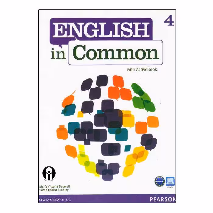 کتاب English In Common 4 With ActiveBook اثر Maria Victoria Saumell And Sarah Louisa Birchley انتشارات الوندپویان