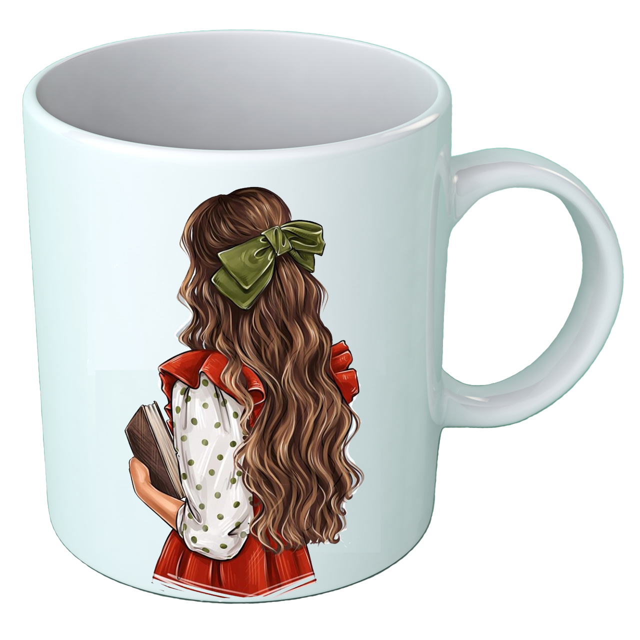 ماگ طرح دخترانه مدل B485