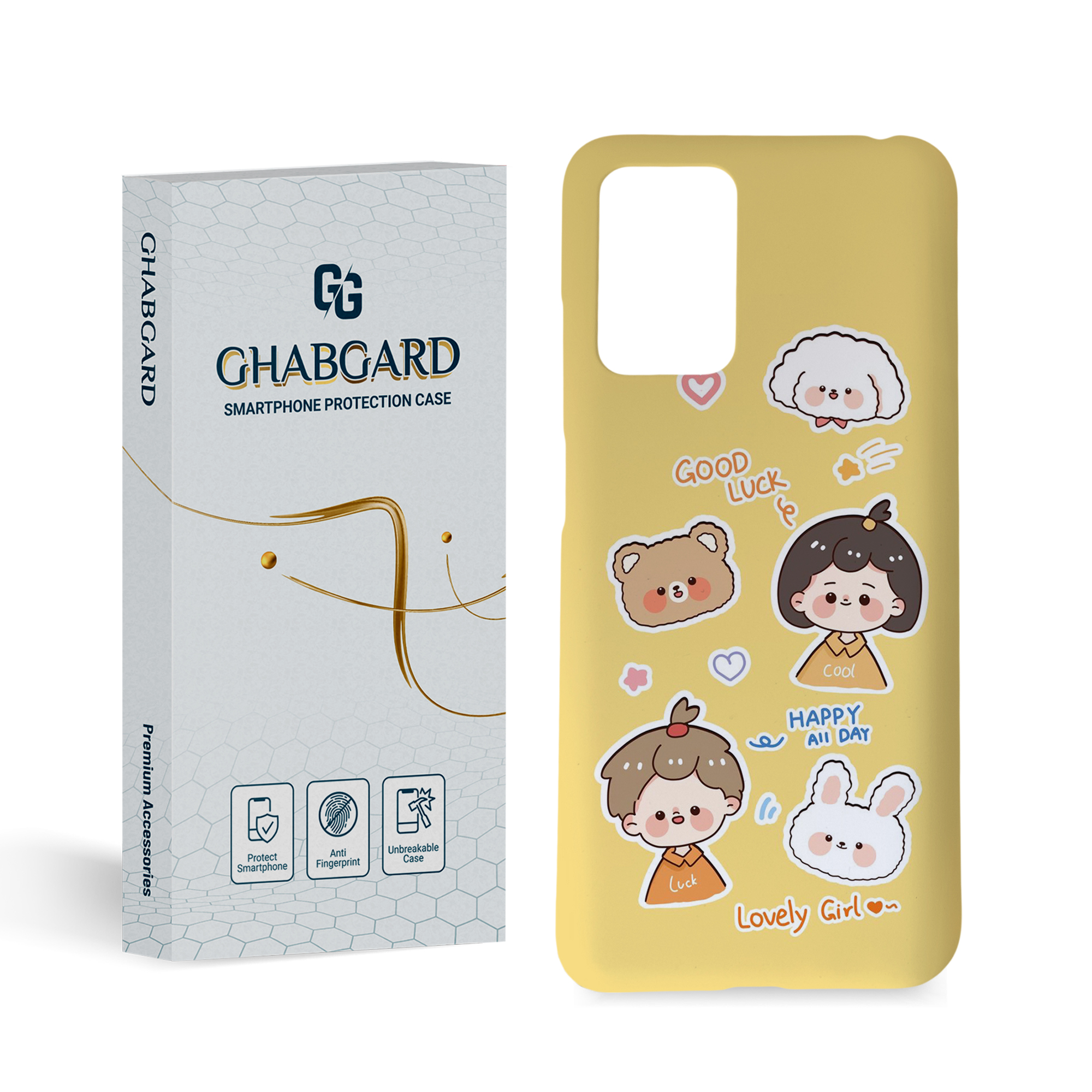 کاور قاب گارد مدل دخترانه  مناسب برای گوشی موبایل شیائومی redmi 10