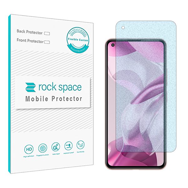 گلس شیائومی Xiaomi 11 Lite 5G NE مدل نانو هیدروژل مات آنتی بلو برند راک اسپیس کد S