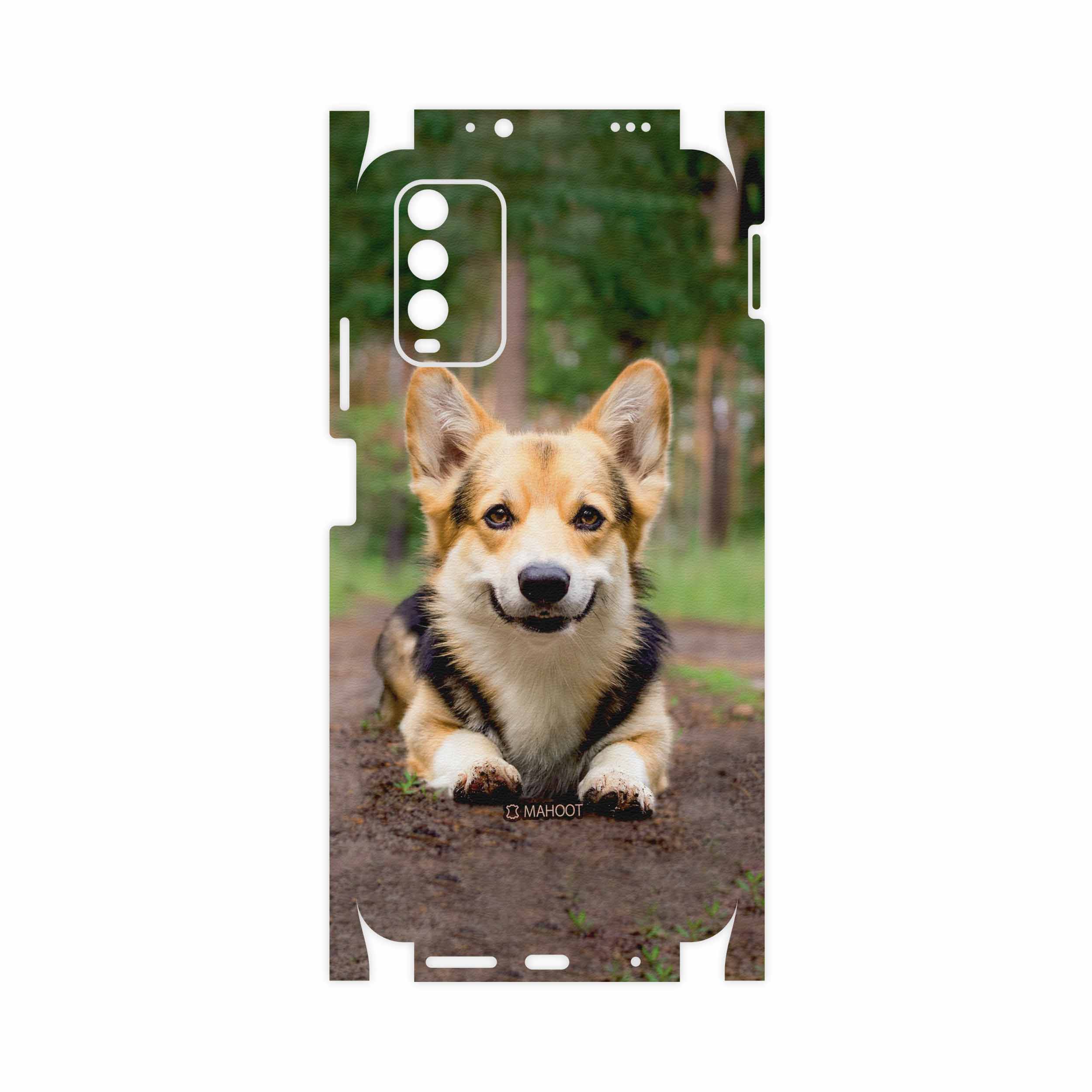 برچسب پوششی ماهوت مدل Dog-2-FullSkin مناسب برای گوشی موبایل شیائومی Redmi 9T