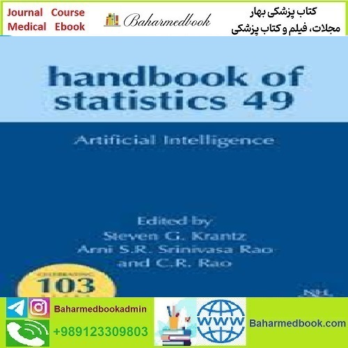 Handbook of Statistics Volume 48 to Volume 49 2023 TRUE