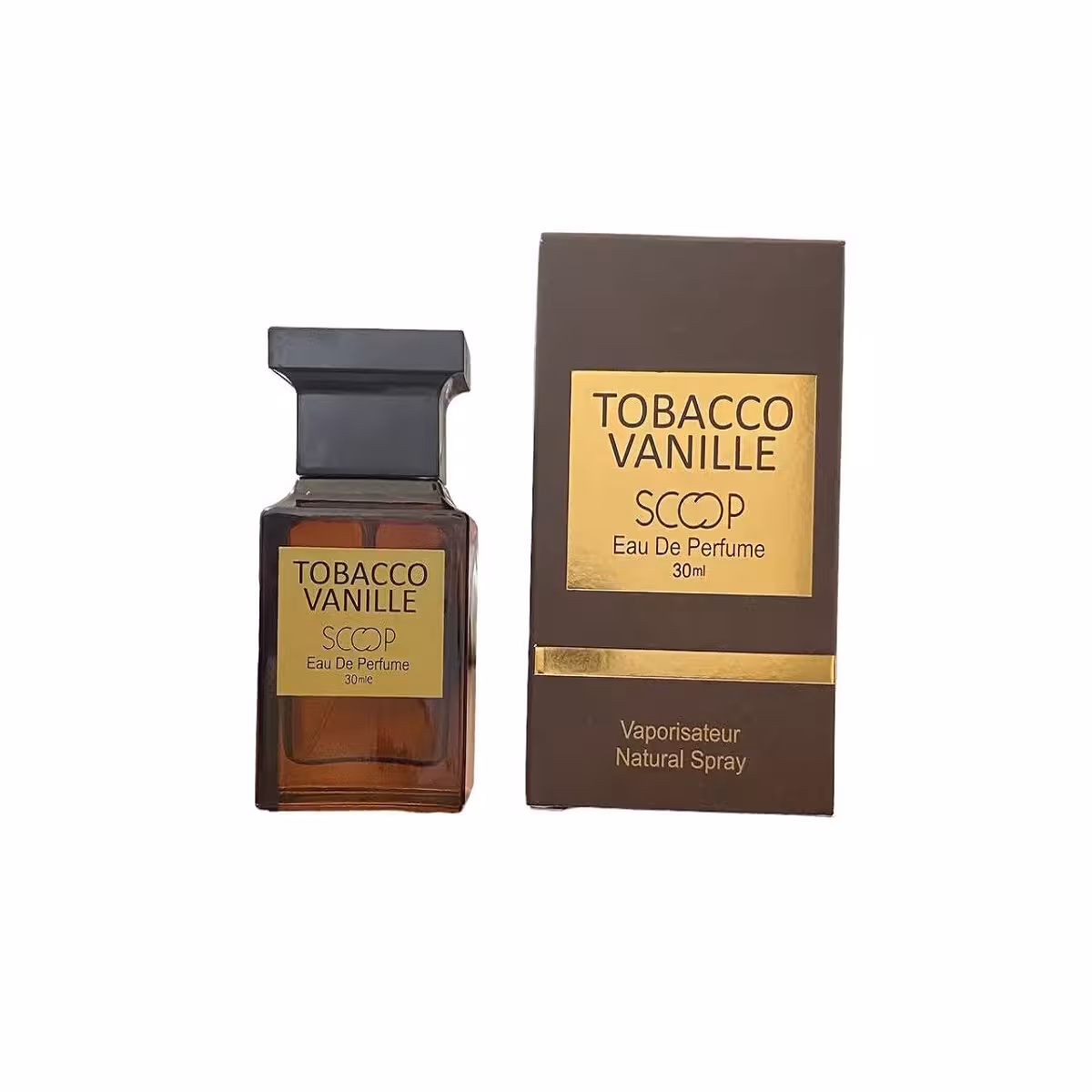 عطر جیبی مردانه اسکوپ مدل تام فورد توباکو وانیل حجم 30 میلی لیتر