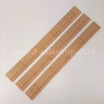 خط کش 30 سانت چرم دوزی