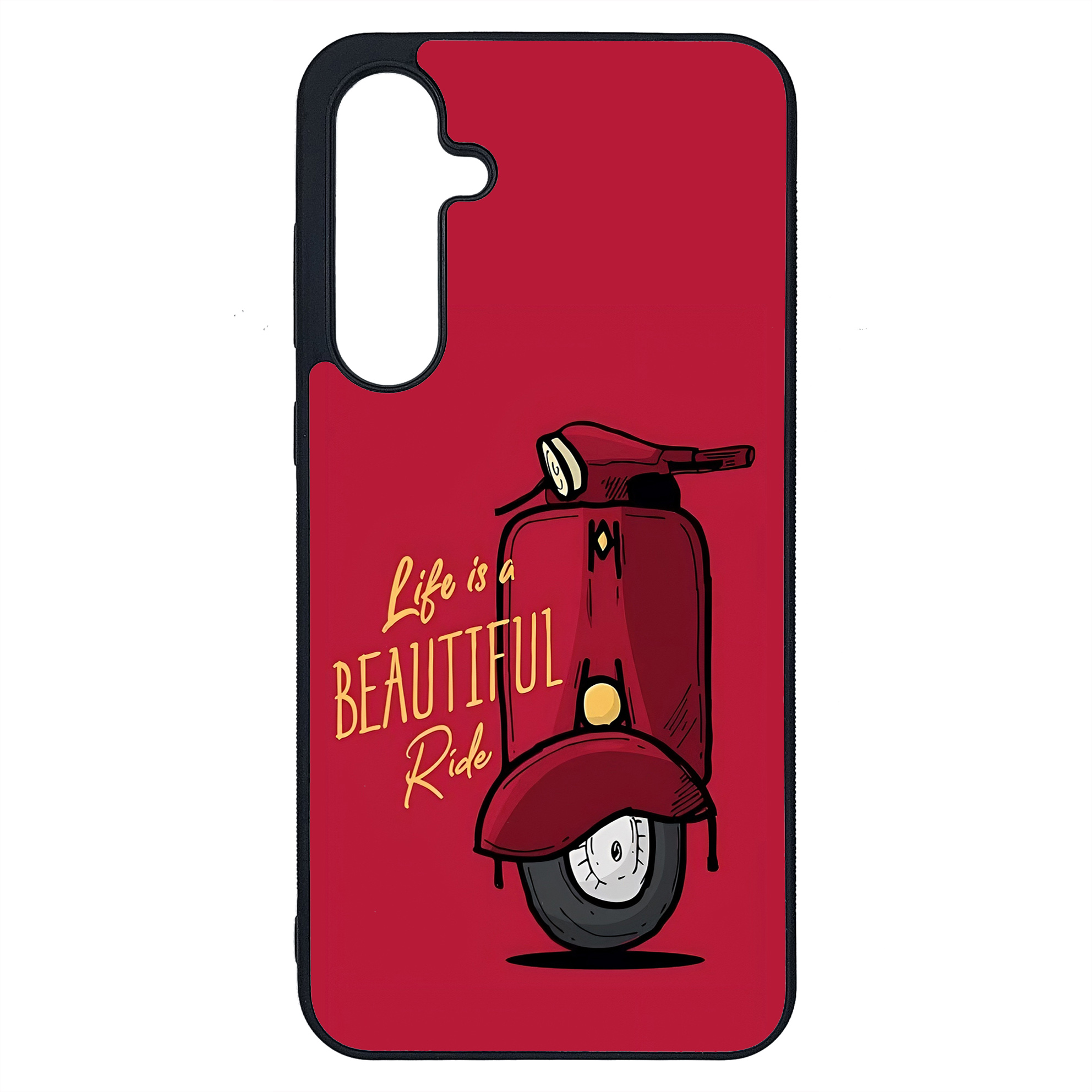 کاور طرح موتور کد G-055 مناسب برای گوشی موبایل سامسونگ Galaxy A55 | دیجی قاب دونی