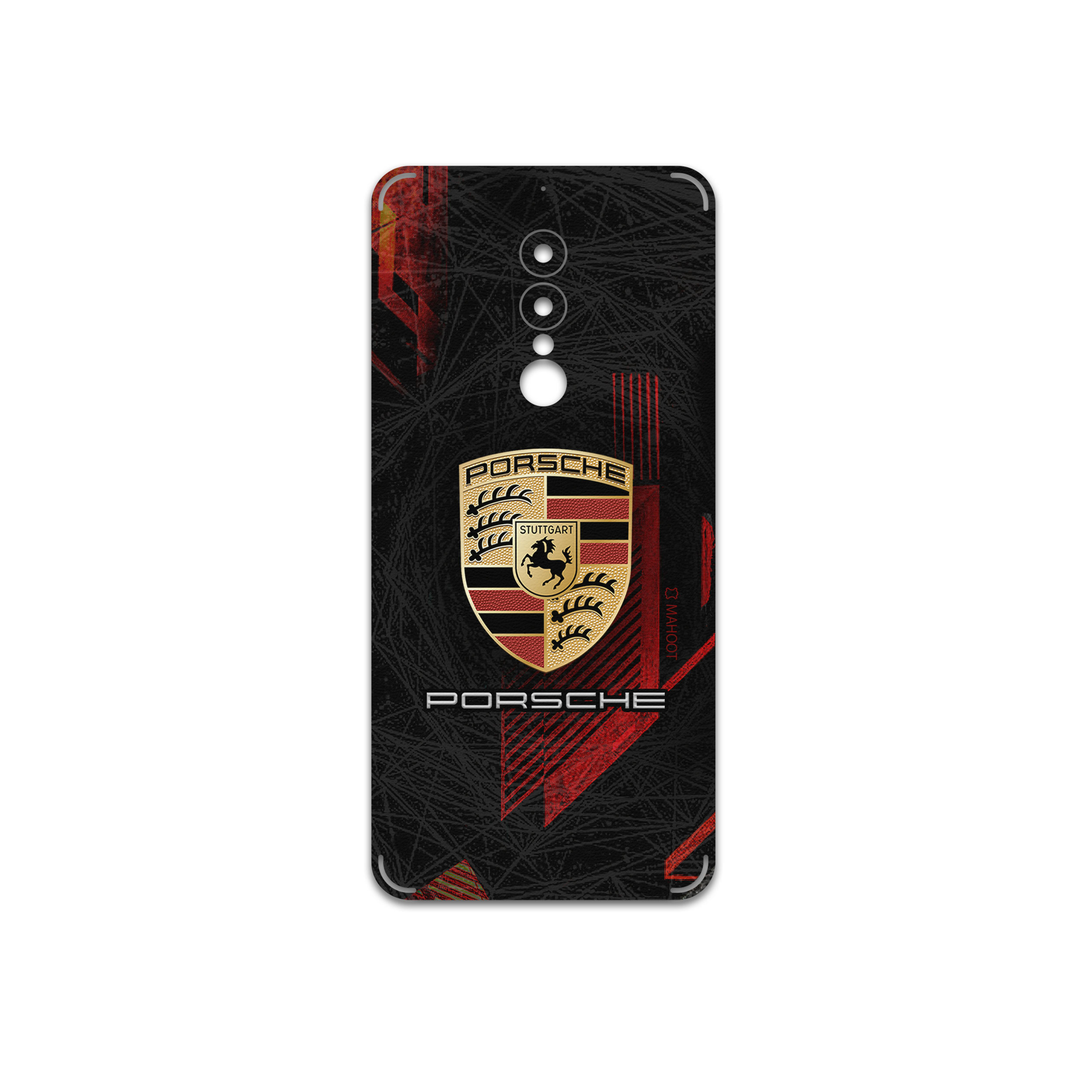 برچسب پوششی ماهوت مدل Porsche مناسب برای گوشی موبایل جی ال ایکس Shahin