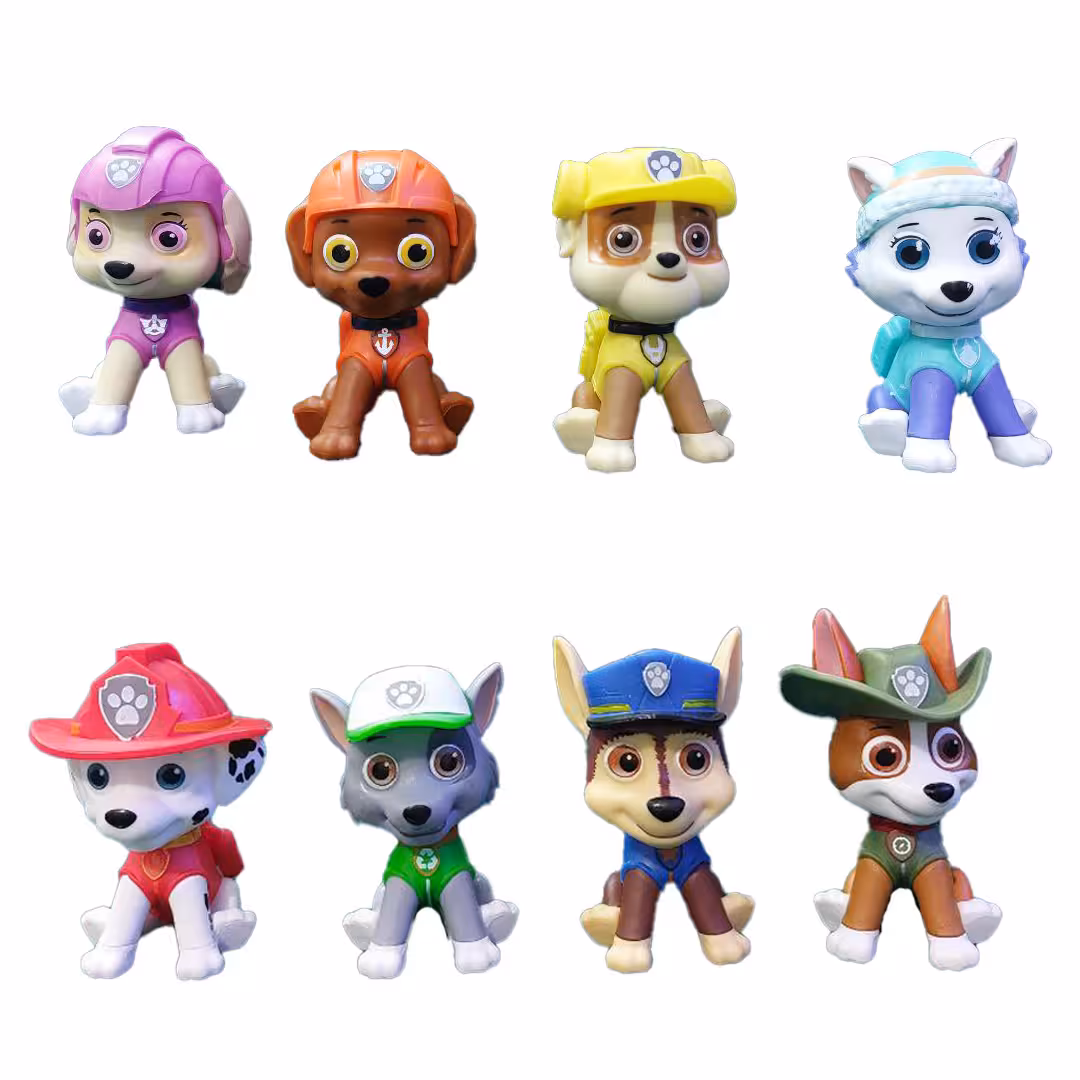 فیگور مدل سگ نگهبان PAW Patrol مجموعه 8 عددی