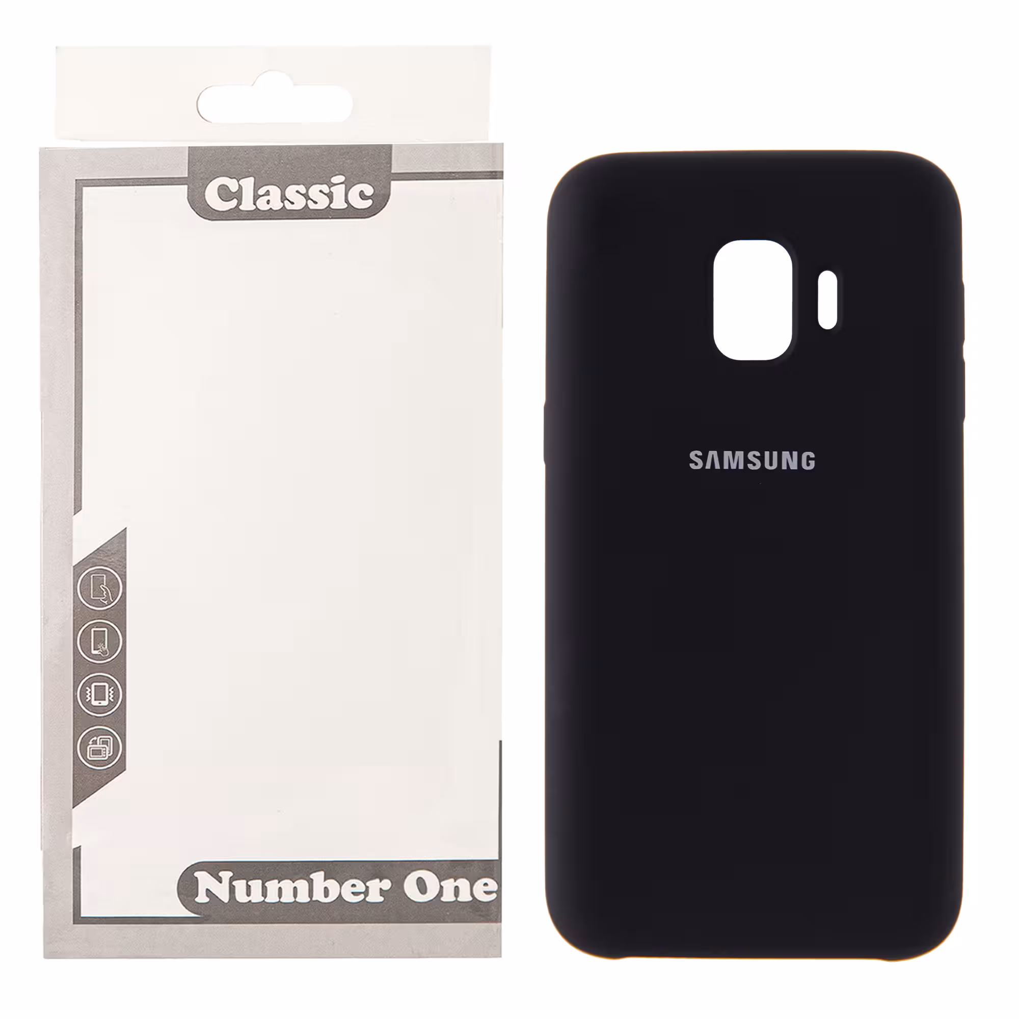 کاور کلاسیک مدل SILIC/ASL طرح سیلیکون کد KHO.293 مناسب برای گوشی موبایل سامسونگ GALAXY J2 CORE / J260