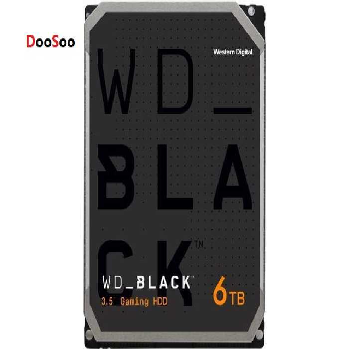 هارددیسک اینترنال وسترن دیجیتال مدل Black WD6003 ظرفیت 6 ترابایت - دوسو آی تی