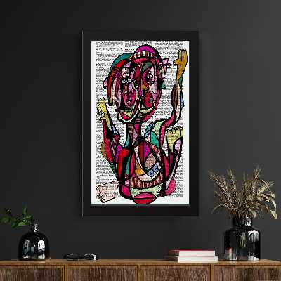 تابلو مدل چهره در چهره کد G11-34