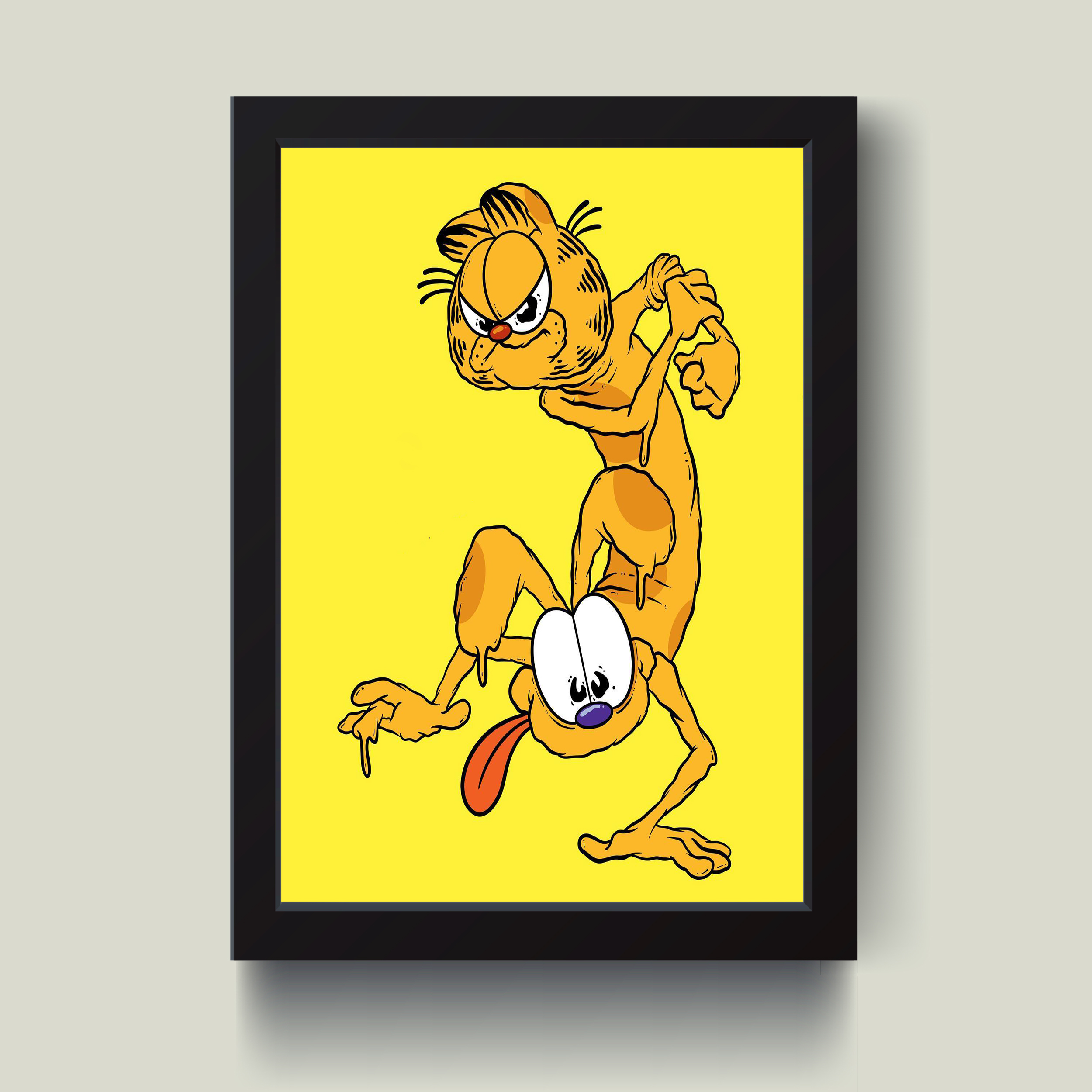 تابلو مدل دکوراتیو گارفیلد کد G15-02