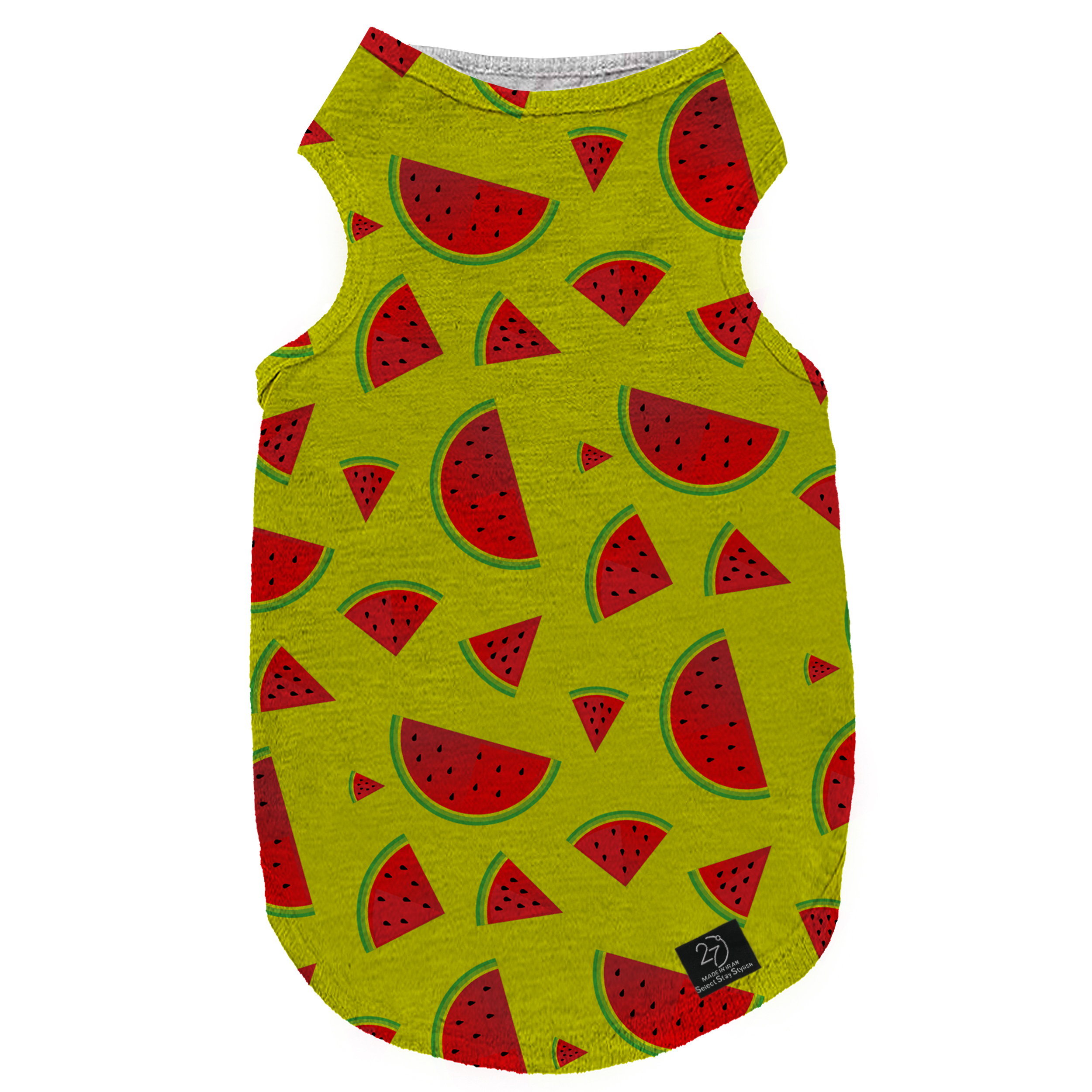 لباس سگ و گربه 27 طرح Watermelon کد MH837 سایز M