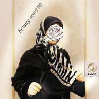 روسری ابریشم توییل کجراه مجلسی قواره متوسط 