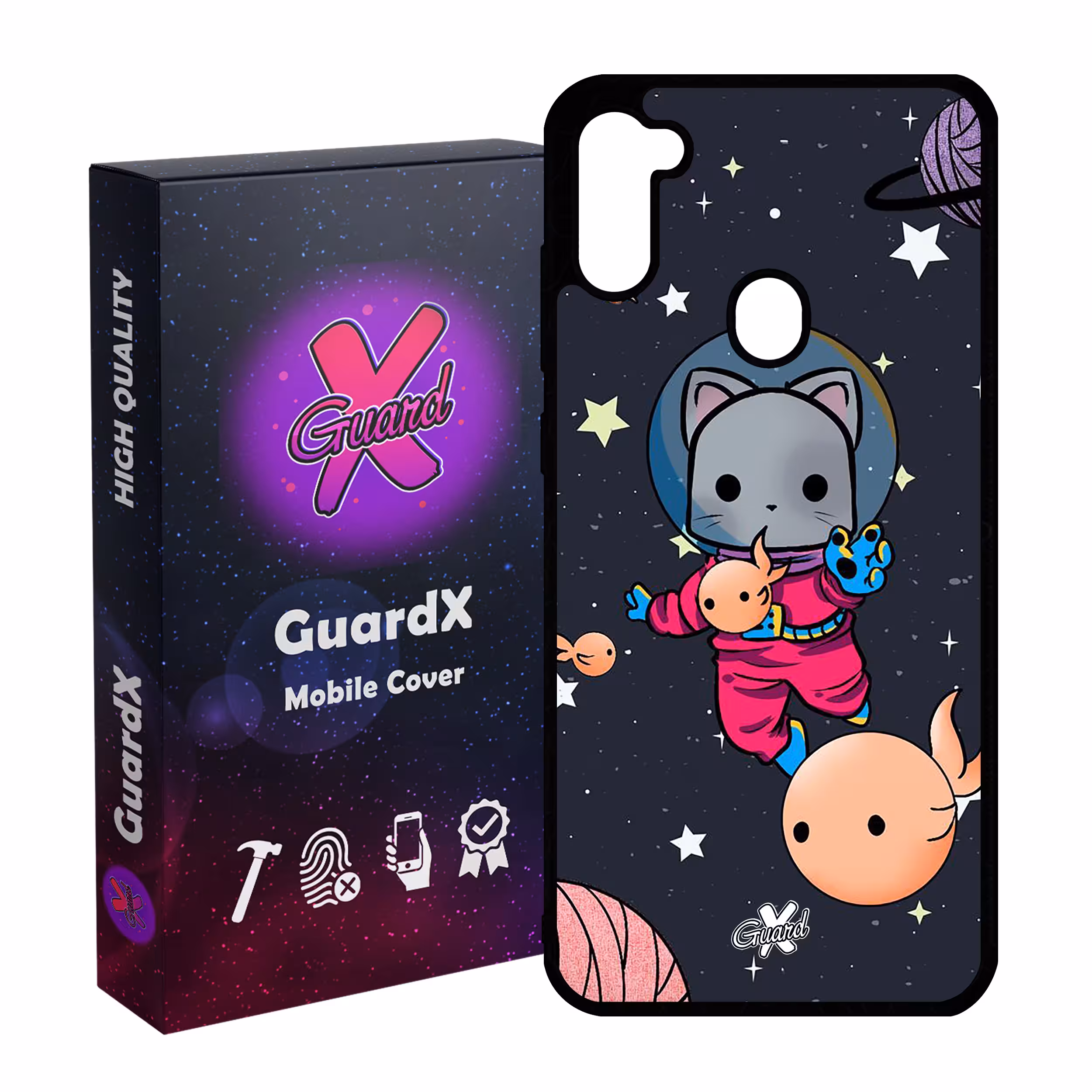 کاور گارد ایکس طرح Cat مدل Glass10044 مناسب برای گوشی موبایل سامسونگ Galaxy A11 / M11