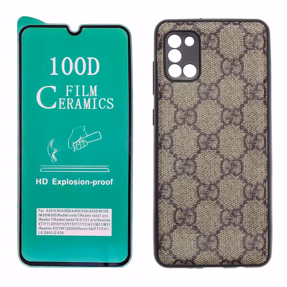 کاور مدل GC مناسب برای گوشی موبایل سامسونگ Galaxy A31 به همراه محافظ صفحه نمایش