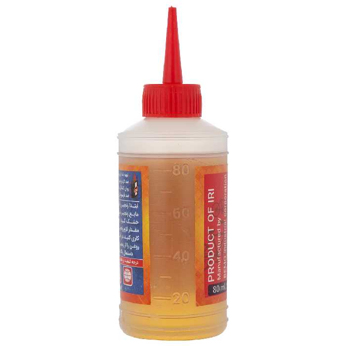 روغن زنجیر دوچرخه بمو مدل B100 حجم 80 میلی لیتر بسته 5 عددی