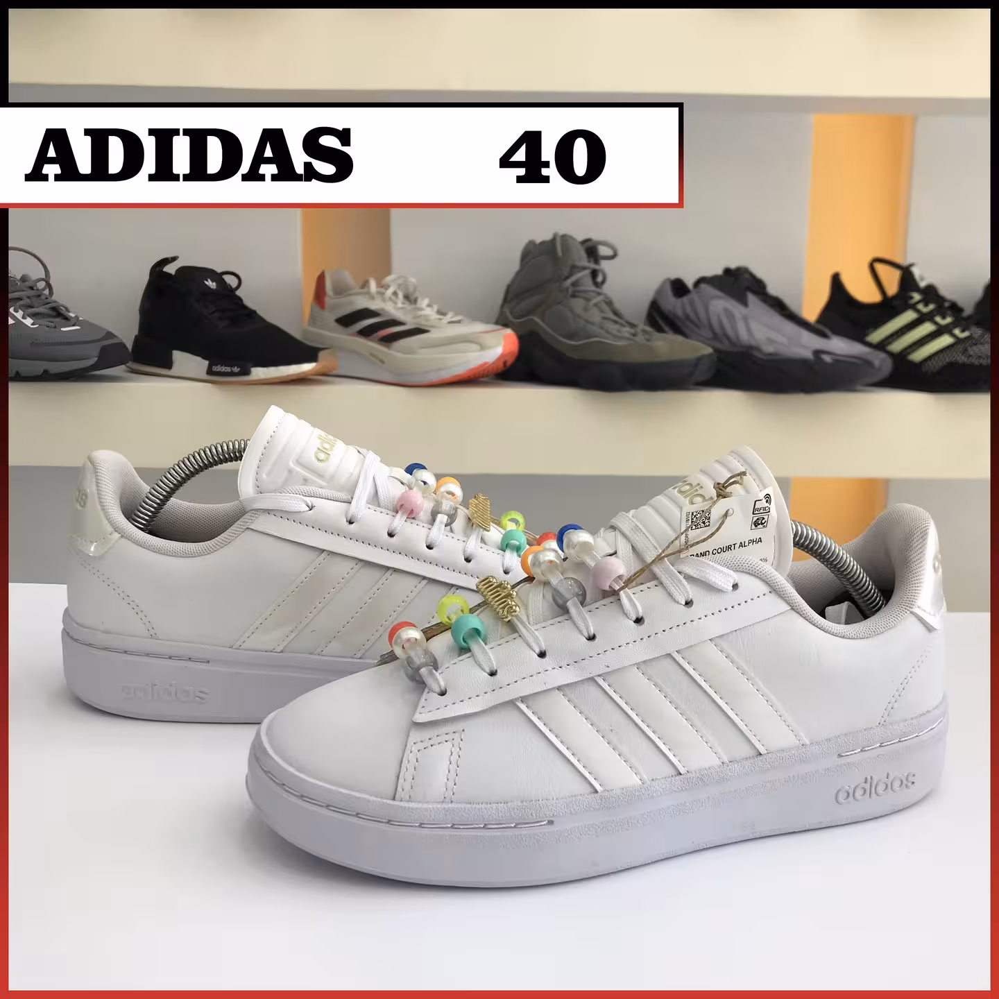 کتونی آکبند اورجینال آدیداس grand-سایز 40