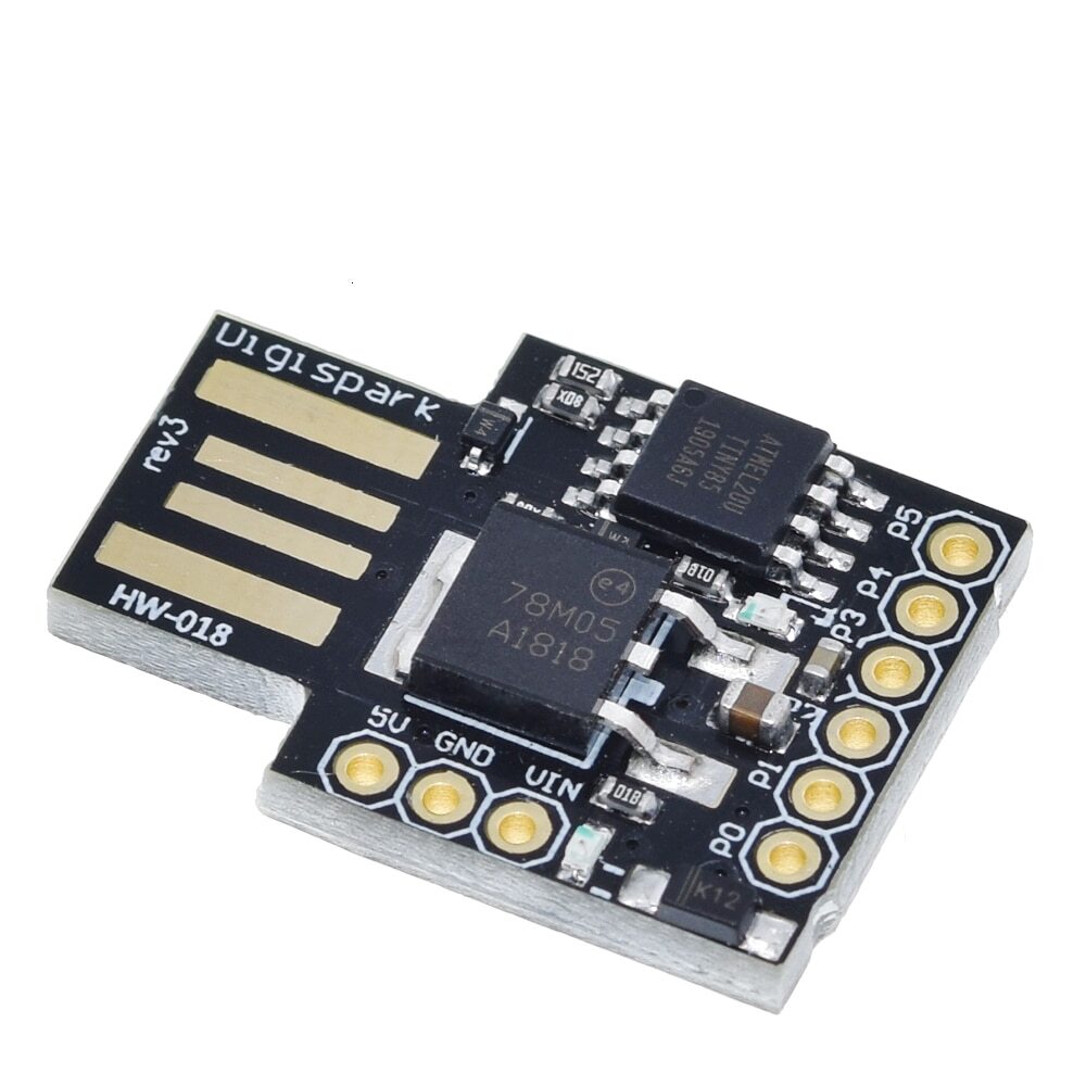 برد راه انداز میکروکنترلر مدل ATtiny85 - Digispark