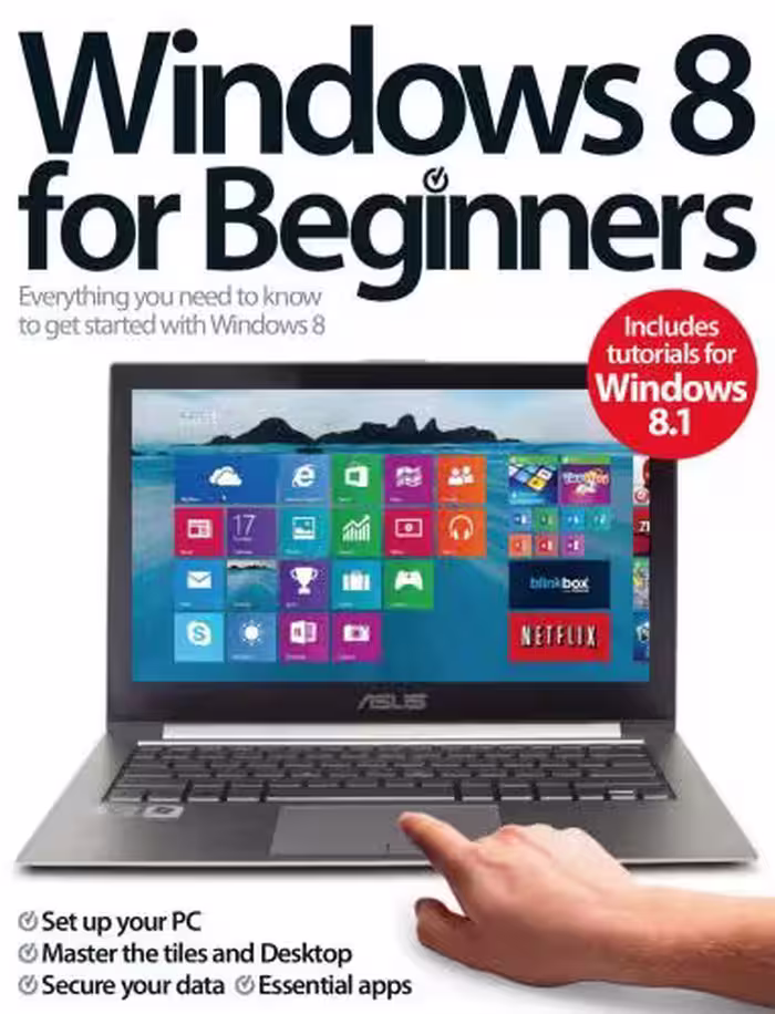 خرید و دانلود نسخه کامل کتاب Windows 8 for Beginners