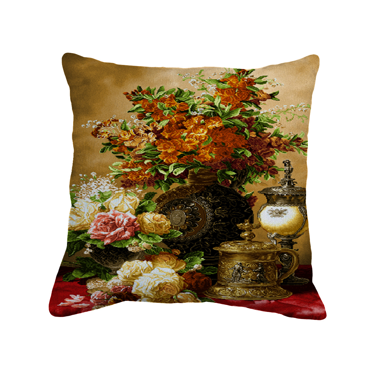 کاور کوسن طرح گل کد 2224