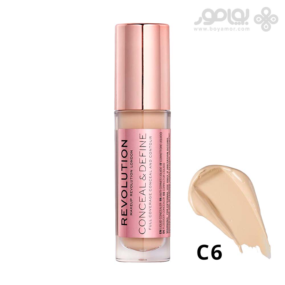 کانسیلر رولوشن مدل CONCEAL & DEFINE شماره C6
