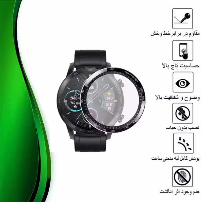 محافظ صفحه نمایش نانو تراستکتور مدل PMTA مناسب برای ساعت هوشمند آنر Majic Watch 2 46mm