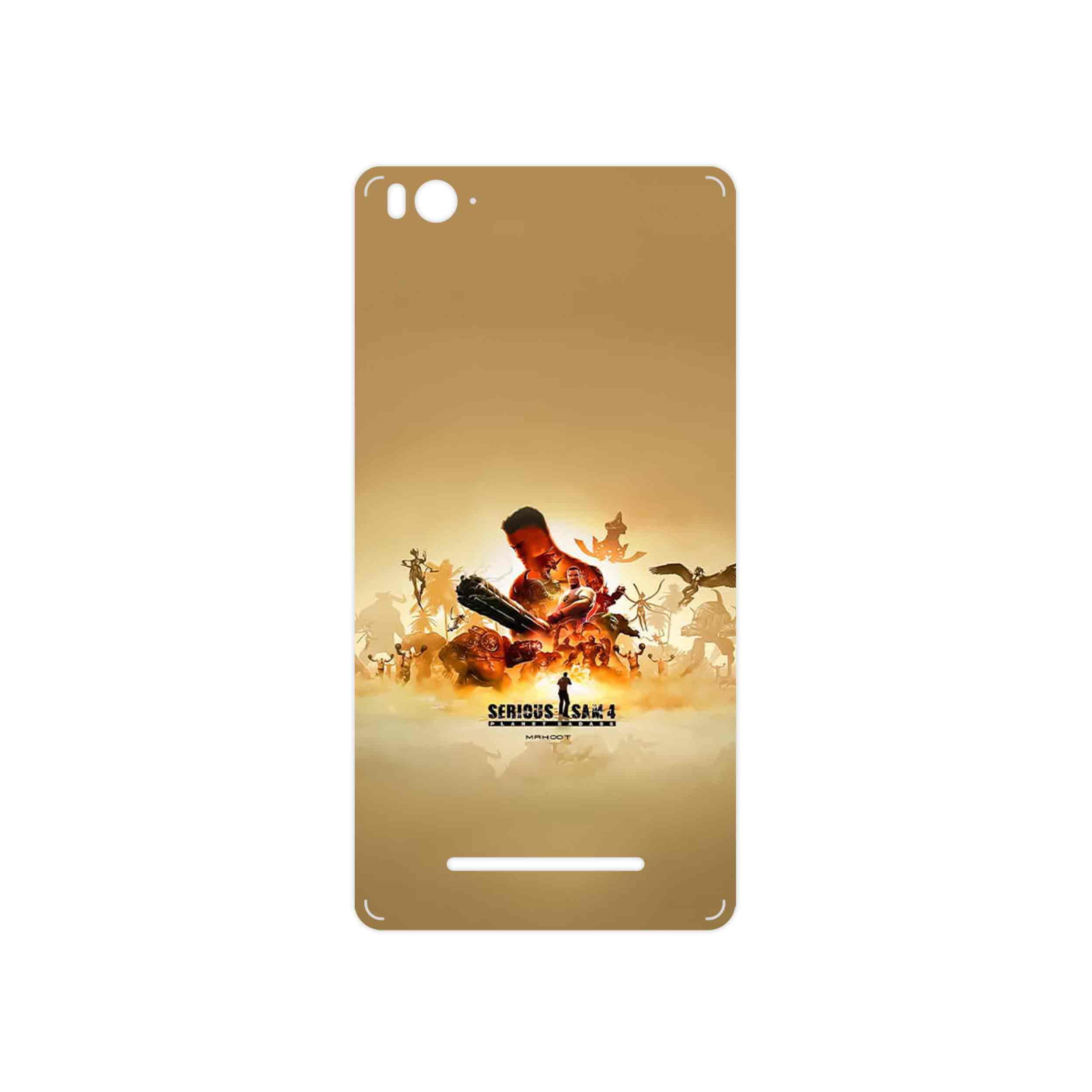 برچسب پوششی ماهوت مدل Serious Sam Game Series مناسب برای گوشی موبایل شیائومی Mi 4c