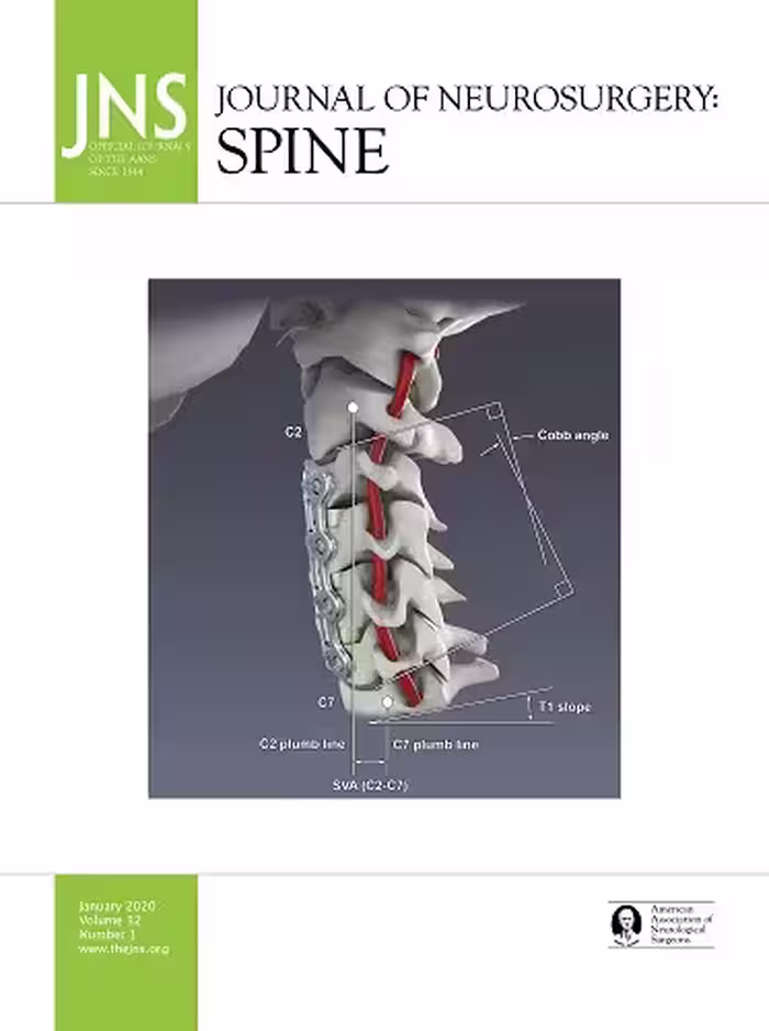 Journal of Neurosurgery SPINE 2020 اشتراک سالانه ژورنال - کتاب پزشکی بهار
