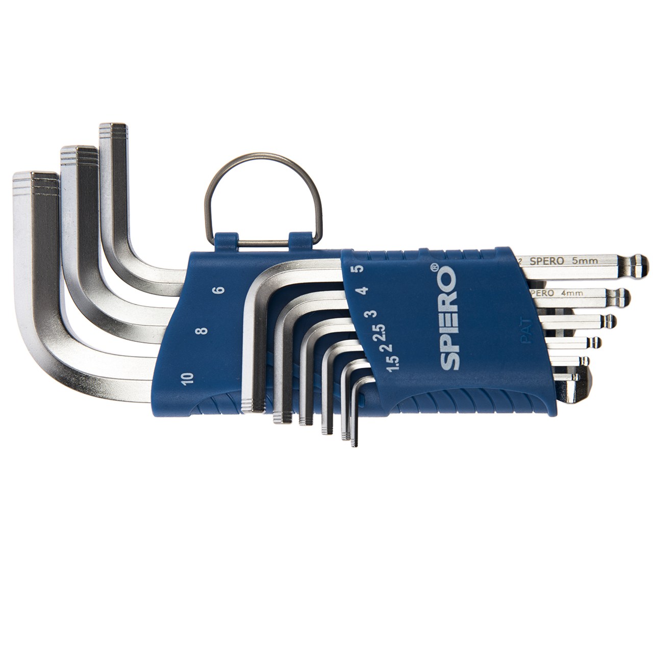 مجموعه 9 عددی آچار آلن سر گرد اسپرو مدل 2001709SB