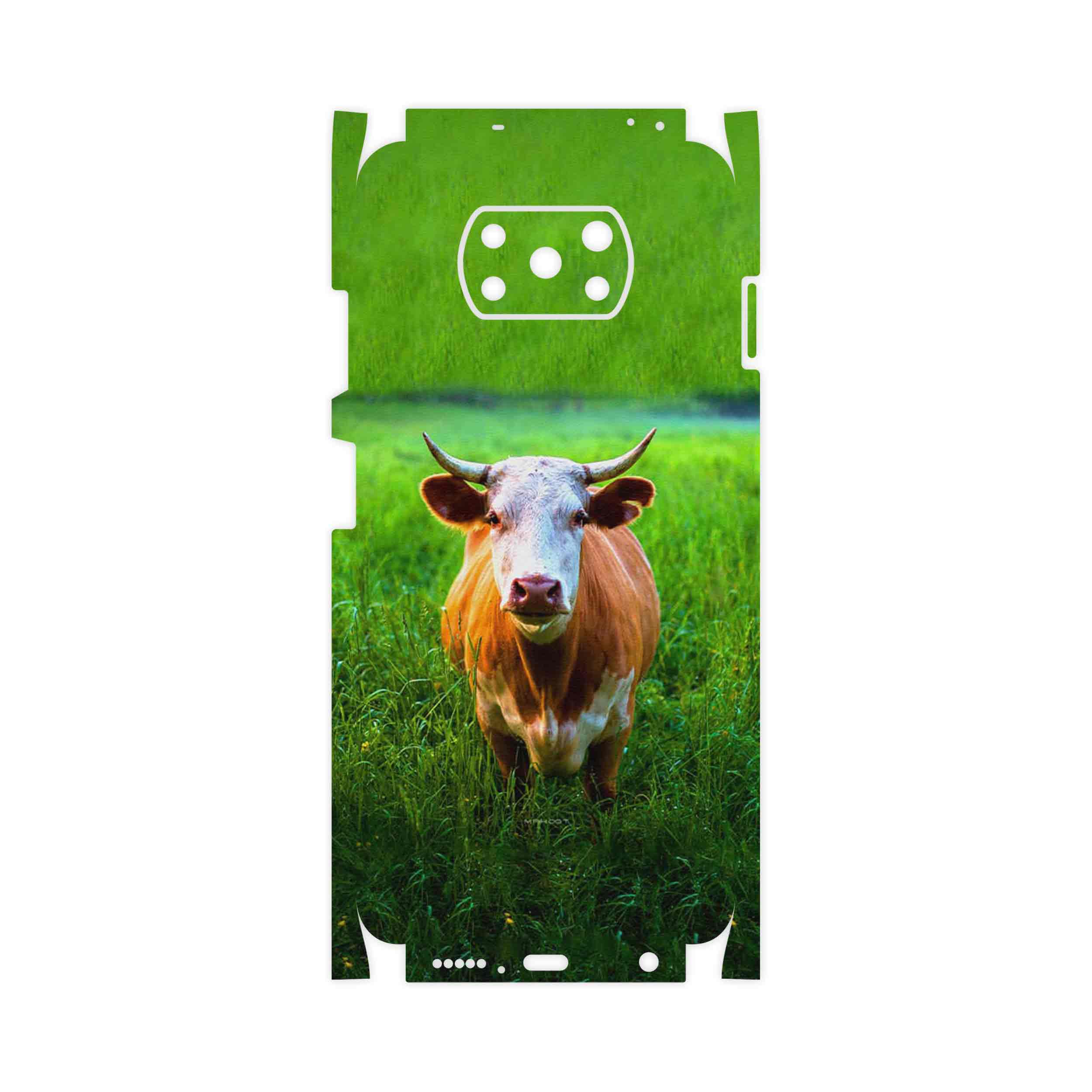 برچسب پوششی ماهوت مدل Cow-FullSkin مناسب برای گوشی موبایل شیائومی Poco X3 NFC