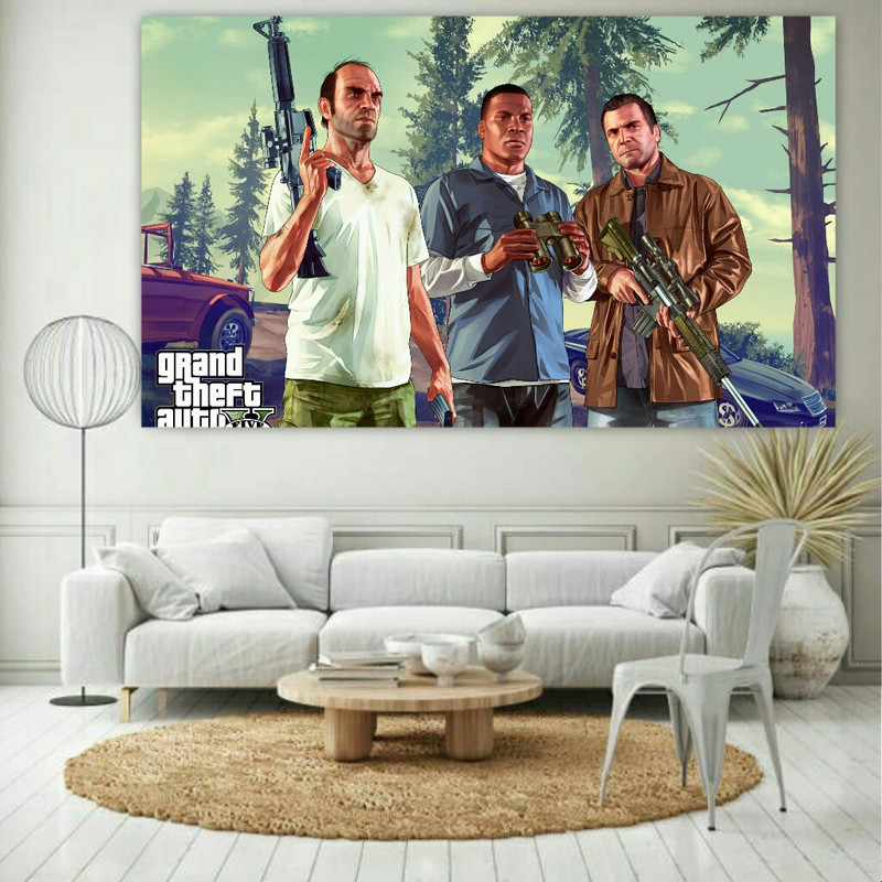 تابلو شاسی مدل GTAV کد STB1376 | دنیای قاب