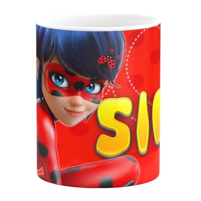 ماگ طرح دختر کفشدوزکی مدل سیمین